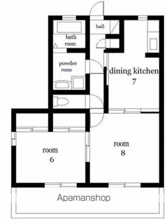 サン・グレイスⅠ棟【2階】の間取り