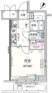 LEXE AZEST 赤羽【5階】の間取り