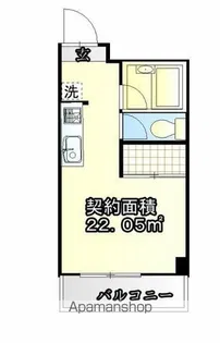 キャッスルパレス本所【-号室】の間取り