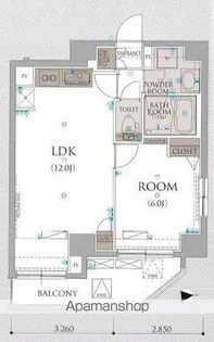 アルテシモストーリア【7階】の間取り