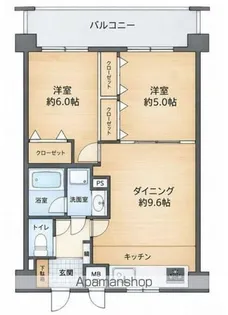 ビクセル伊勢佐木町【7階】の間取り