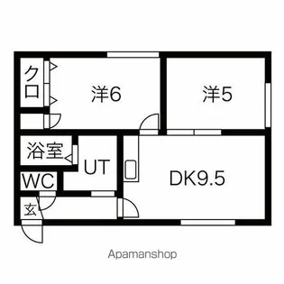 クリスタルハイツRⅠ【2階】の間取り
