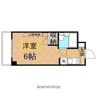 カサロサ聖蹟【5階】の間取り