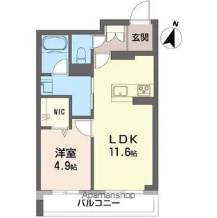KS−Ⅱ与野本町【1階】の間取り