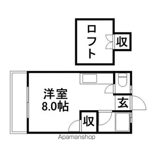 グランピア和白東【2階】の間取り