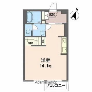 ネーブルグリーン【2階】の間取り
