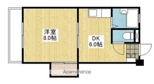 高須賀ハイツ【305.号室】の間取り