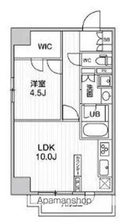 WEAVE BASE−UENO NORTH【5階】の間取り