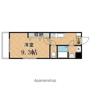 カーサパティオ【3階】の間取り