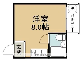コスモメイト野田【5階】の間取り