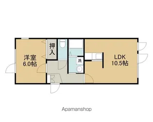 ヴィーナスヴィレッジⅤ【2階】の間取り