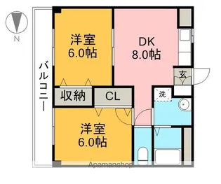 アート21【2階】の間取り