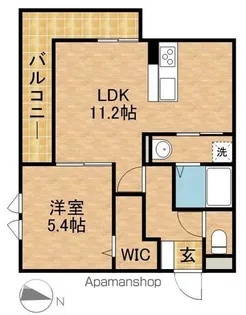 グランヒルズ鴨江【3階】の間取り