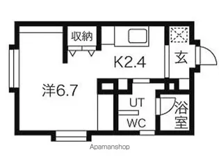 アインスロジック【4階】の間取り