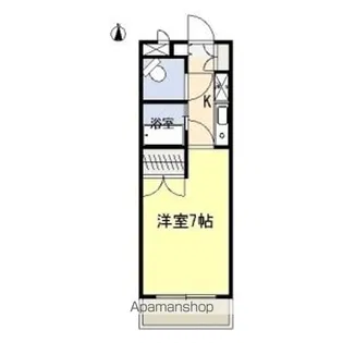 シティビラ小池【2階】の間取り