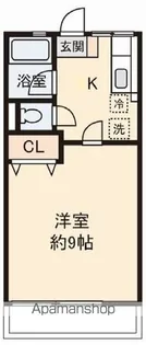 シティハイムパルメ【205号室】の間取り