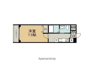 ア・フーム【505号室】の間取り