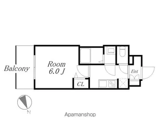 アドバンス名古屋シュテルン【10階】の間取り