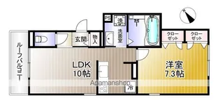 RSサニー【102号室】の間取り