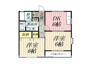 埼玉県八潮市大字大曽根【アパート】の間取り