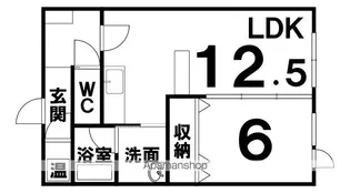 安ら木【1階】の間取り