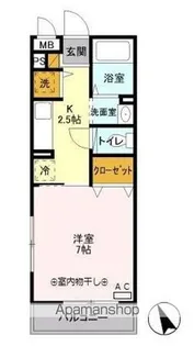 BEST FRIEND【2階】の間取り