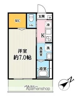 (仮称)キャメル柏の葉キャンパス7A【1階】の間取り
