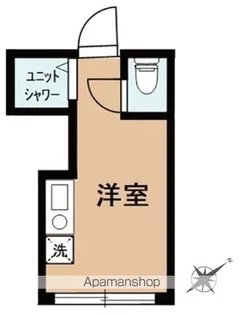 アーバンプレイス新井薬師前【103号室】の間取り