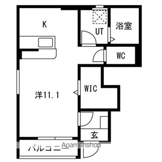 T・MハウスⅢ【101号室】の間取り