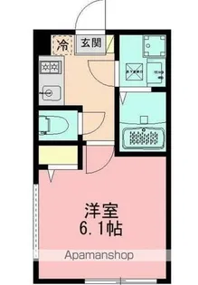 フェリーチェ中央林間【1階】の間取り