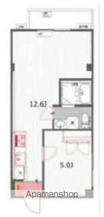 ジュネパレス岡野【2階】の間取り