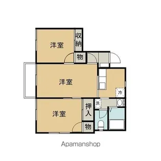 ラ・シェスタ・ヨシダN【101号室】の間取り