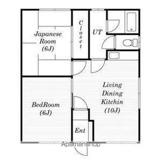 グレイス月寒【7号室】の間取り