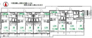 ルグラン(LEGRAND)【202号室】の間取り
