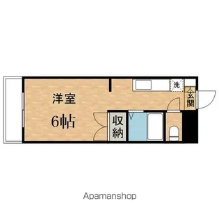 メイプルコート【306号室】の間取り