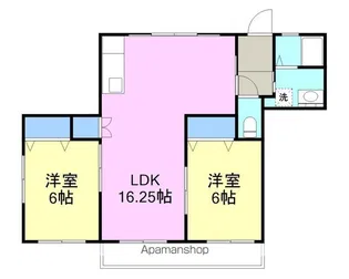中央ビル【2階】の間取り