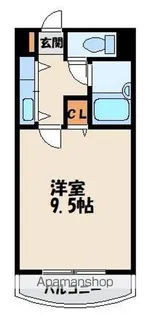 朝日プラザ香椎II【3階】の間取り