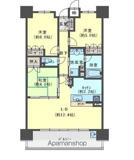 リベール新大阪【10階】の間取り
