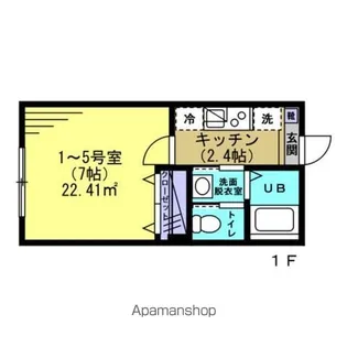 セレーナ八千代【2階】の間取り