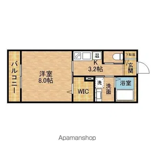 ケイト カナーレ【301号室】の間取り