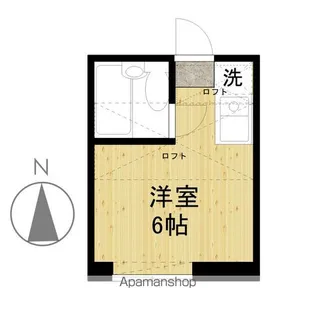 メゾンエリカ【101号室】の間取り