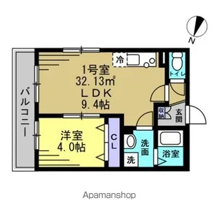 KAIROS【1階】の間取り