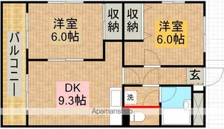 富志正第五ビル【306号室】の間取り