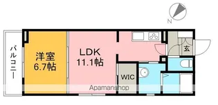 ベレオ ゴールド【1階】の間取り