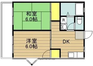 シンヤハイツ【1階】の間取り
