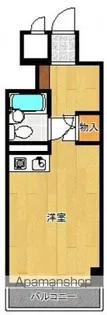 藤和大名コープ【3階】の間取り