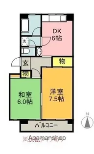 プレミオーレ【502号室】の間取り