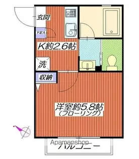 ブランニュー高島台【1階】の間取り