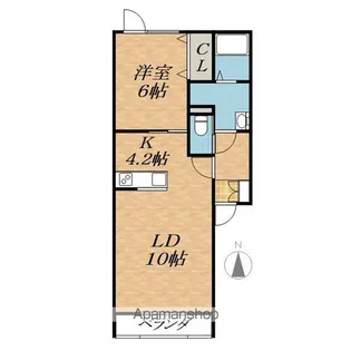 ESTANCIAⅡ【3階】の間取り
