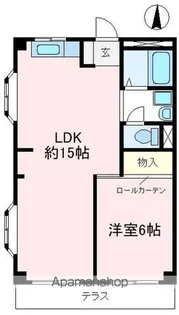 飯島ハイツ【1階】の間取り